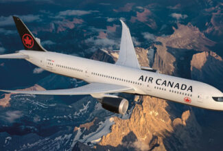 Air Canada carries more than 100,000 passengers in one day