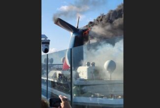 Carnival Ship Catches Fire While Docked in Turks & Caicos