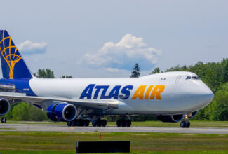 Atlas Air Worldwide takes delivery of a Boeing 747-8 freighter