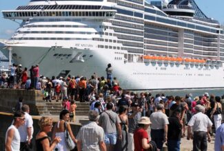 Barcelona imposes new cruise tax on tourists to combat emissions from ‘monster ships’