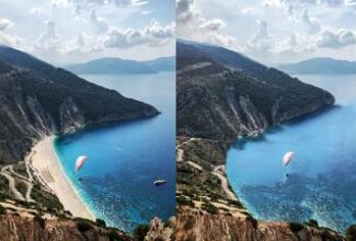 Before and after: These incredible photos show how Greece's coast is disappearing