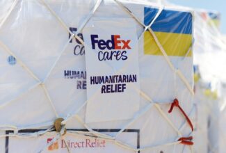 FedEx teams up with Direct Relief for Ukraine aid flight