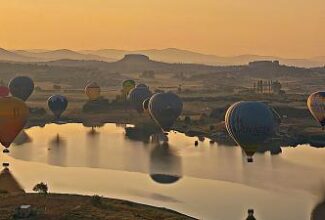 Sunrise hot-air balloon rides without the crowds, head to Afyonkarahisar in Turkey