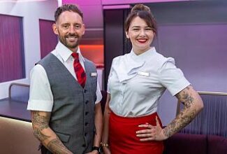 Virgin Atlantic relaxes cabin crew tattoo ban to let flight attendants show off some ink