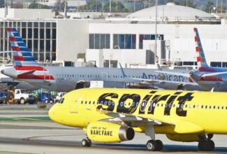 A Spirit Airlines A320 caught fire in Atlanta after its landing gear overheated