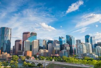 Summer time in Calgary, Canada