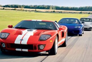 Ford GT vs. Ferrari and Porsche test drive