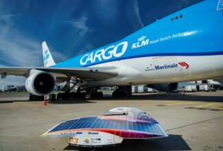 Air France KLM Cargo charges up with solar car flight