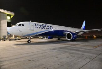 Bahrain International Airport receives the first IndiGo flight from Mumbai to the Kingdom of Bahrain