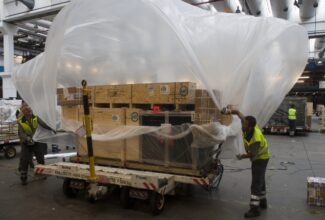 Lufthansa Cargo aims to reduce plastic wrap waste