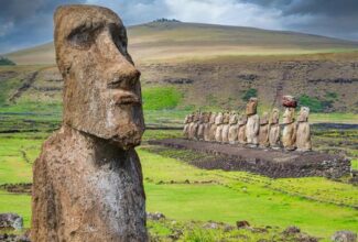 Forest Fire Damages Iconic Easter Island Statues