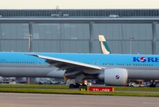 Two airliners collide while taxiing at London-Heathrow airport