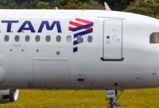 LATAM Airbus aircraft A320 suffers heavy damage after flying through storm