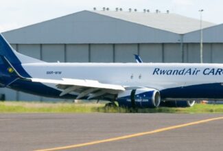 RwandAir receives its first Boeing 737-800SF cargo jet