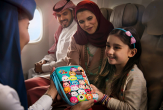 Saudia provides a special in-flight experience for children