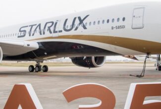 Starlux takes delivery of its first Airbus A350