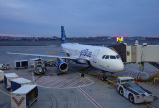 Passenger’s lithium battery sparks fire on JetBlue flight, prompting evacuation