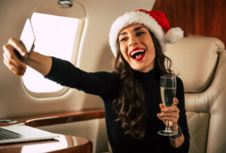 Six ways to enjoy flying during Christmas and the holiday season