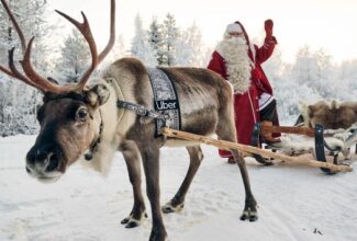 ‘Uber Sleigh’ To Offer Free Reindeer Rides in Santa’s Finnish Lapland Hometown