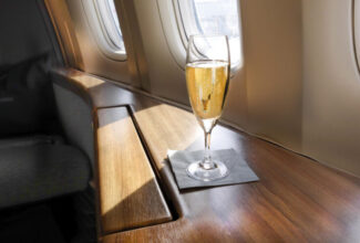 Is drinking champagne any different when you fly?