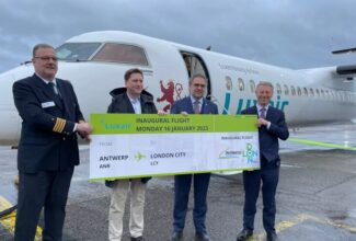 Luxair connects London City and Antwerp