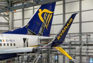 Ryanair winglet retrofit cuts carbon emissions by 165,000t