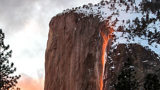 California’s incredible Firefall is back at Yosemite National Park