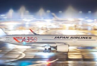 Japan Airlines jet carrying 335 forced to turn back after missing destination airport's closing time by 10 minutes