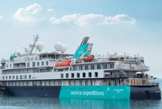 Aurora Expeditions Officially Christens the Sylvia Earle in Antarctica