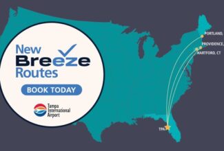 Breeze Airways will launch additional Tampa routes in May