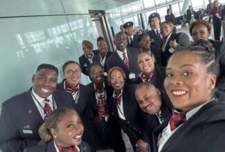 British Airways operates first flight with all-black crew