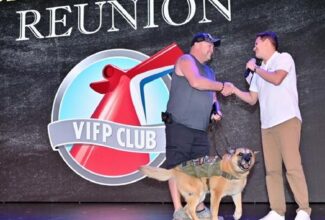 Carnival Cruise Line Awards Service Dog Top Loyalty Club Status