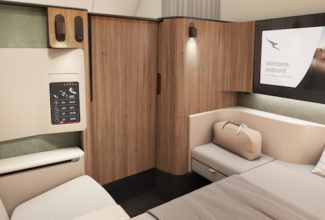 Qantas Unveils A350 "Project Sunrise" Ultra-Long Haul Business and First Class Seats