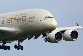 Etihad Airways welcomes its first Airbus A380 out of storage