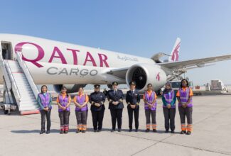 Qatar Airways marks International Women’s Day with all-female freighter crew