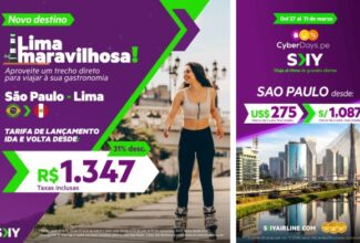 SKY Airline launched the sale of its new route Lima to São Paulo