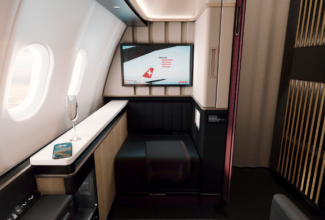 Swiss International's new long-haul fleet "SWISS Senses" redesigned cabin interiors