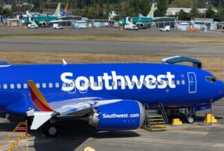 Southwest Airlines Passenger Climbs Onto Wing via Emergency Exit at New Orleans Airport