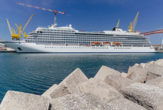 Viking Saturn Delivered at Fincantieri Shipyard in Ancona, Italy