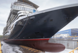 Cunard’s Queen Anne Completes First Construction Phase