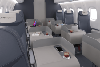 ATR launches premium cabin configurations at AIX