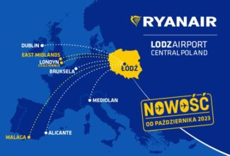 Ryanair Announces New Connections from Lodz Airport