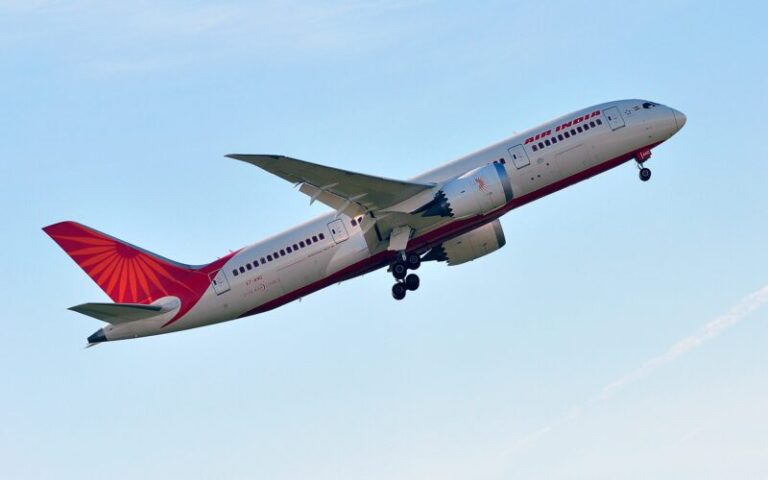 Air India Crash Probe Ongoing - Air India Boeing 787 Tire Bursts After Taking Off From Delhi 768x480