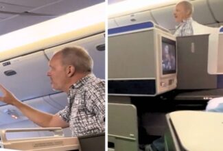 Unruly Business Class Passenger Throws Tantrum Over Meal Choices