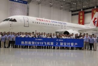 COMAC Delivers Second C919 Aircraft to China Eastern Airlines for Upcoming Service