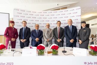 Qatar Airways' Inaugural Flight to Toulouse, France