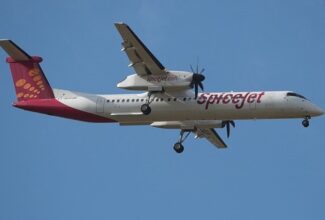 SpiceJet Aircraft Catches Fire During Maintenance Check at Delhi Airport