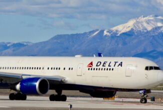 Delta Air Lines Boeing 767-300ER Returns to Atlanta Hub After Hail Damage Grounding