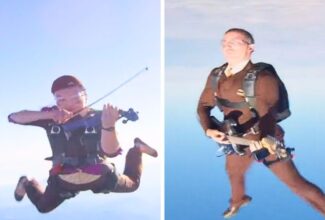 Etihad Soars to New Heights with Spectacular Musical Skydiving Stunt Celebrating Mission Impossible Film