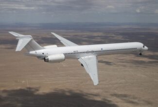 Boeing Prepares MD-90 for NASA's X-66A Transformation with Enlarged Wings